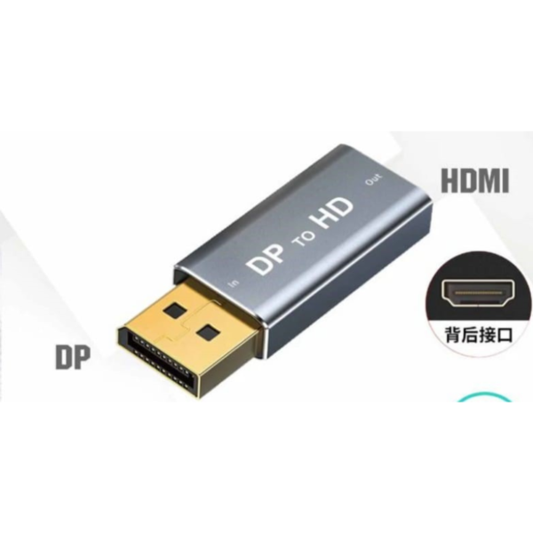 CONVERTIDOR 4 K DISPLAY PORT HDMI